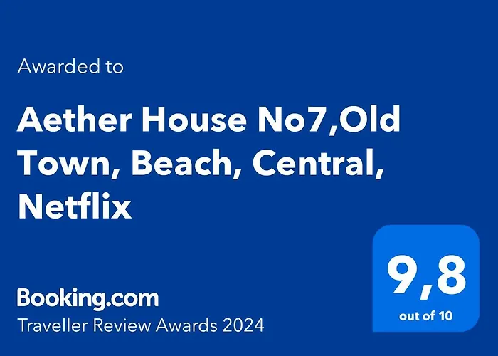 Aether Flats No7,Old Town, Beach, Central, Netflix